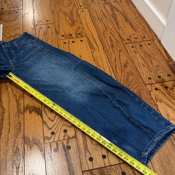 Anthropologie Pilcro Full-Length Relaxed Barrel Jeans Size 28 - Picture 11 of 11